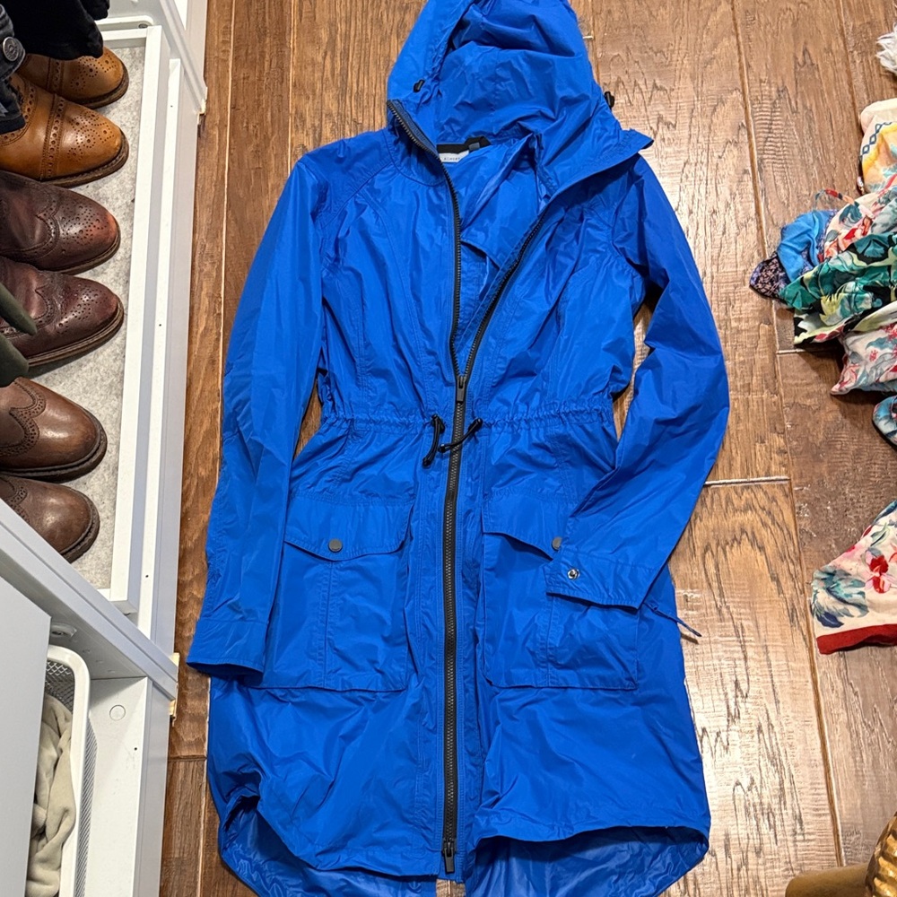 Athleta Vibrant Blue Utility Jacket